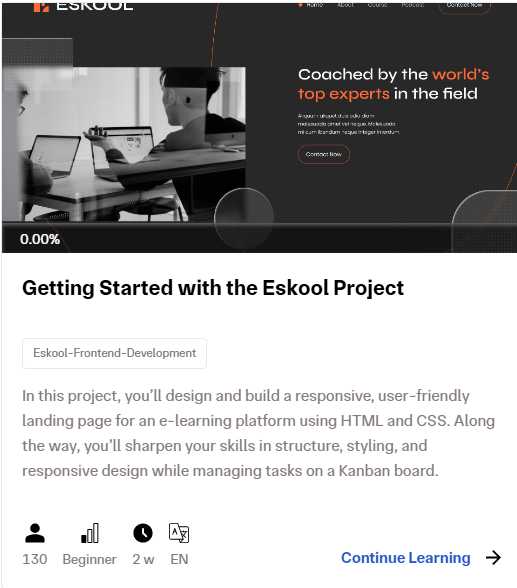 Eskool Course